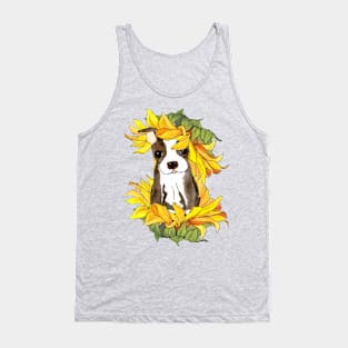 Sunshine Puppy Tank Top